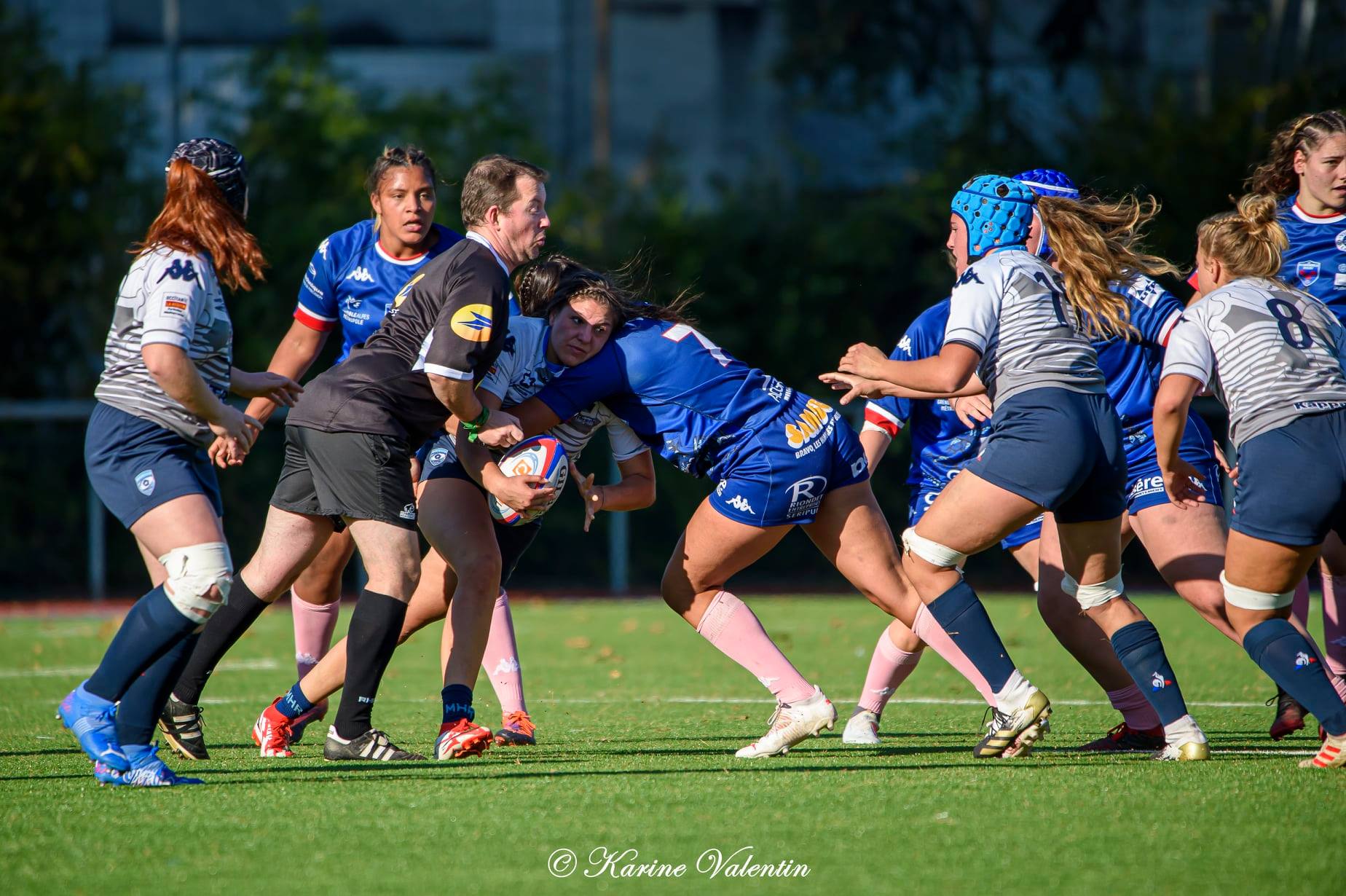  FC Grenoble Rugby - Montpellier Hérault Rugby - Rugby - FC Grenoble VS Montpellier U18 (#GrenobleVsMontpll2021octU18) Photo by: Karine Valentin | Siuxy Sports 2021-10-18