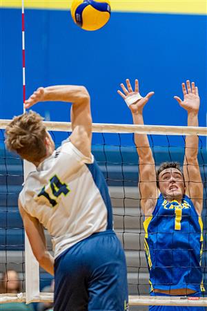 RSEQ - Volleyball C M D2 Sud-Ouest - Tournoi 4 - Section A - Nomades (2) vs (1) Islanders