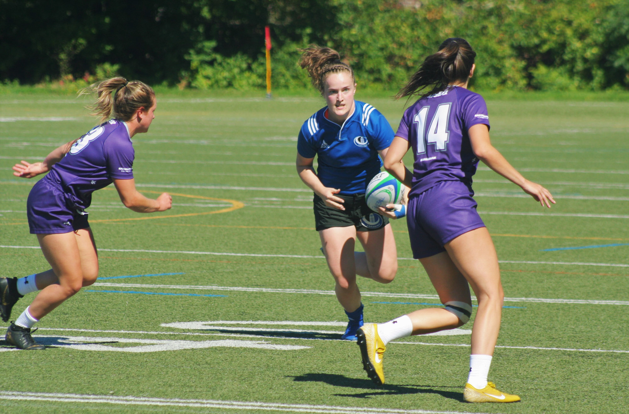Valérie LANGEVIN -  Université de Montréal - Bishop's University - Rugby -  (#UdeMvsBishopW2021) Photo by:  | Siuxy Sports 2021-09-19