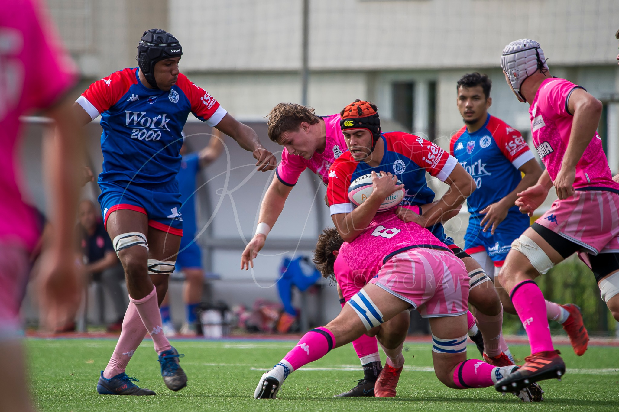  FC Grenoble Rugby - Stade Français - Rugby - Espoirs - FCG (44) vs (17) Stade Français (#FCGSTFespoirs2022) Photo by: Karine Valentin | Siuxy Sports 2022-10-09