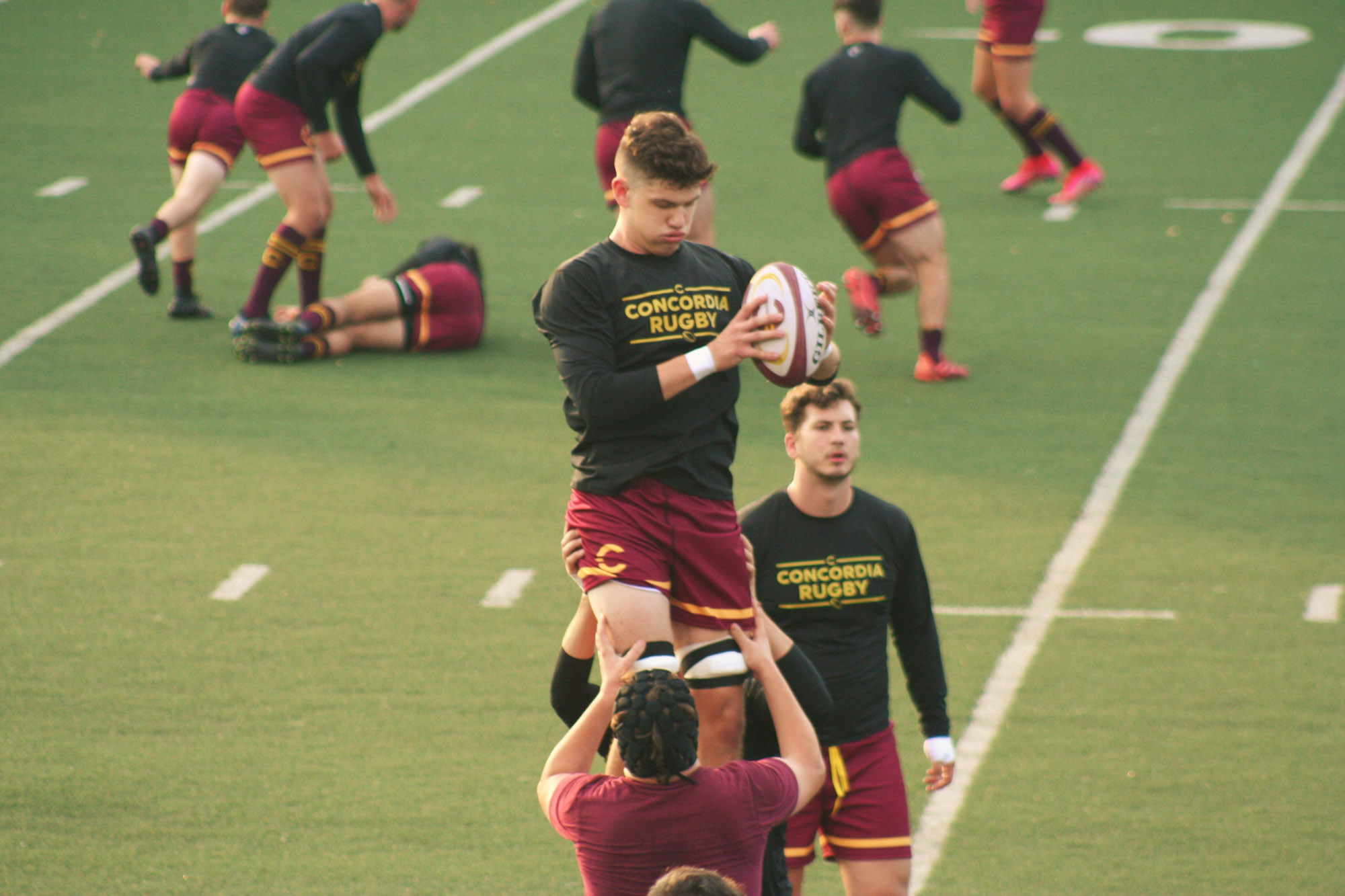 Ben LAURIN - Dylan MACDONALD -  Université Concordia -  - Rugby -  (#ETSvsConcordia) Photo by:  | Siuxy Sports 2021-09-11