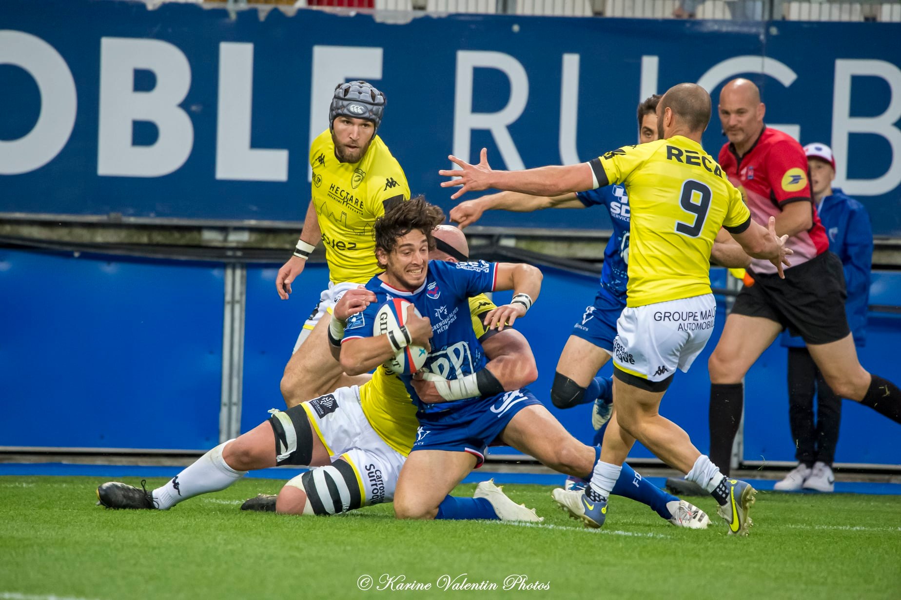 Bautista EZCURRA -  FC Grenoble Rugby - US Carcassonne - Rugby - Grenoble (28) vs (23) Carcassonne (#FCGRvsUSC2022) Photo by: Karine Valentin | Siuxy Sports 2022-04-22