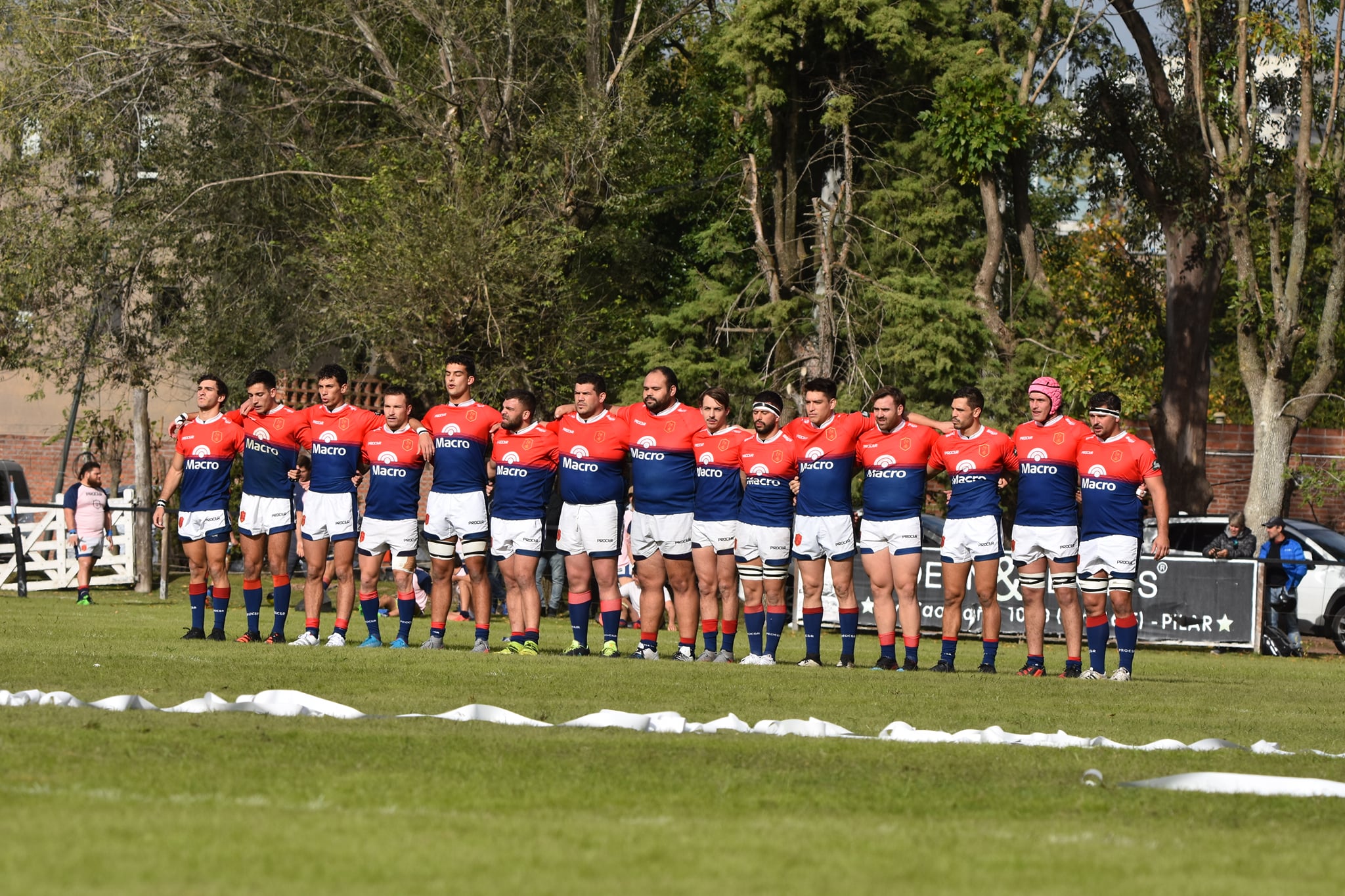 Blas BONORINO - Pedro CARLUCCIO - Luca D'ESPÓSITO - Ezequiel IBAZETA - Marcos ISELLA - Matias LORENZON - Juan Cruz PÉREZ RACHEL - Pedro ROCA - Juan Pablo SANTILLI - Nicolas SPANDRE -  San Patricio - Asociación Deportiva Francesa - Rugby - SAN PATRICIO (11) VS (15) DEPORTIVA FRANCESA - URBA - PRIMERA (#SanPatricioADF-URBA1ra2022) Photo by: Edgardo Kleiman | Siuxy Sports 2022-04-30