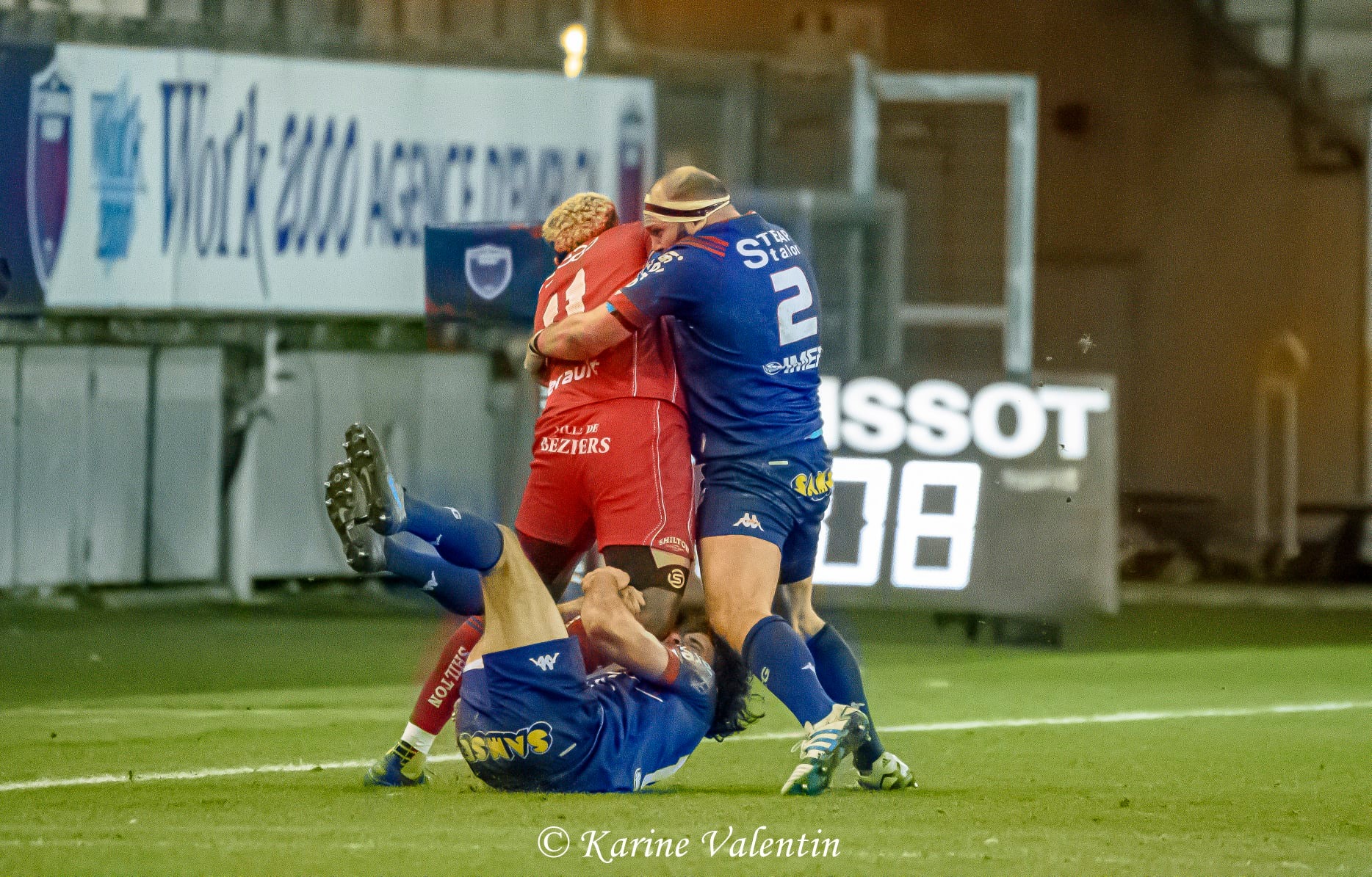  FC Grenoble Rugby - AS Béziers Hérault - Rugby - FC Grenoble VS ASBH (#GrenobleASBH2021jan) Photo by: Karine Valentin | Siuxy Sports 2021-01-29