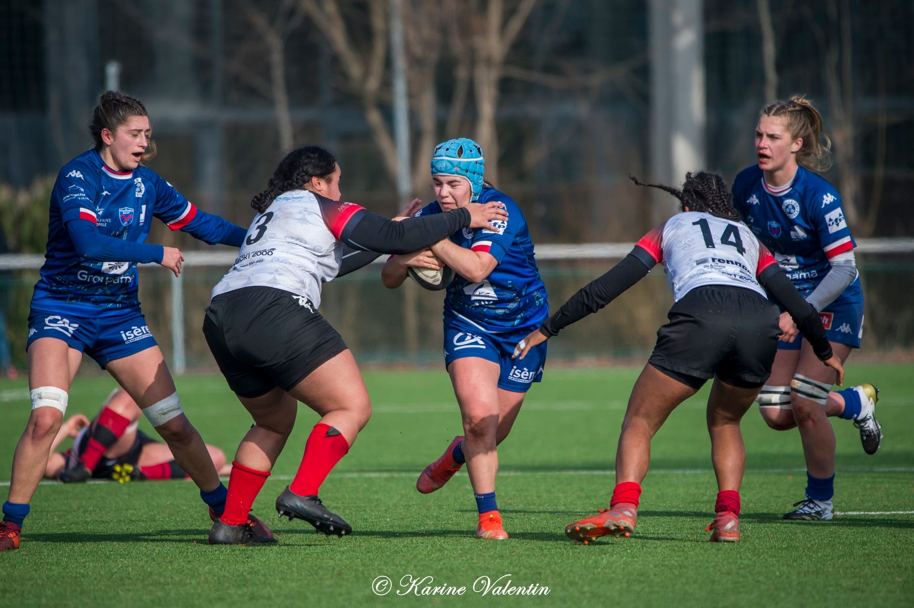  FC Grenoble Rugby - Stade Rennais Rugby - Rugby - Grenoble Amazones vs Stade Rennais Rugby (#AmazonesVsSRR2022jan) Photo by: Karine Valentin | Siuxy Sports 2022-01-30
