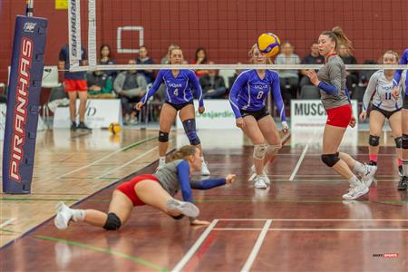 RSEQ - Volley Fém (D2) - ETS (2) vs (3) UQAR - Reel A2