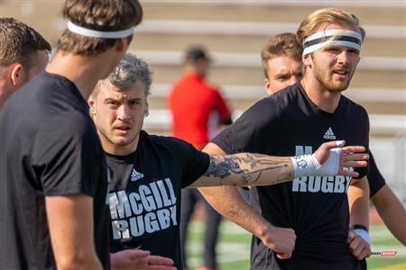 Dakota Stevenson - Rugby - RSEQ - Rugby Masc - McGill U. vs ETS - Reel B - PreMatch - Université McGill - Université ETS