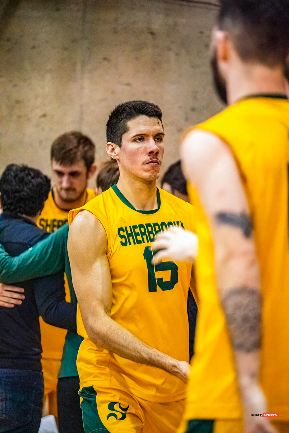 Raphaël VIENS -  Université de Montréal - Université de Sherbrooke - Volleyball - Université de Sherbrooke (3) vs Université de Montréal (1) - Final 1 2022 (#VertOrVsCarabinsFinal1M) Photo by:  | Siuxy Sports 2022-03-19