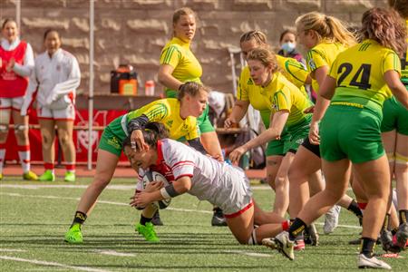 RSEQ - Rugby Fém - McGill U. (7) vs (25) Sherbrooke U. - Reel A1 - 1st half