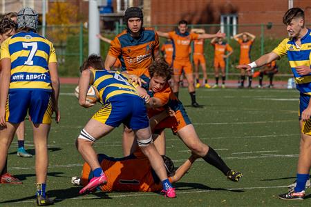 RSEQ - Rugby Masc - André Laurendeau (14) vs (33) John Abbott College - Reel A