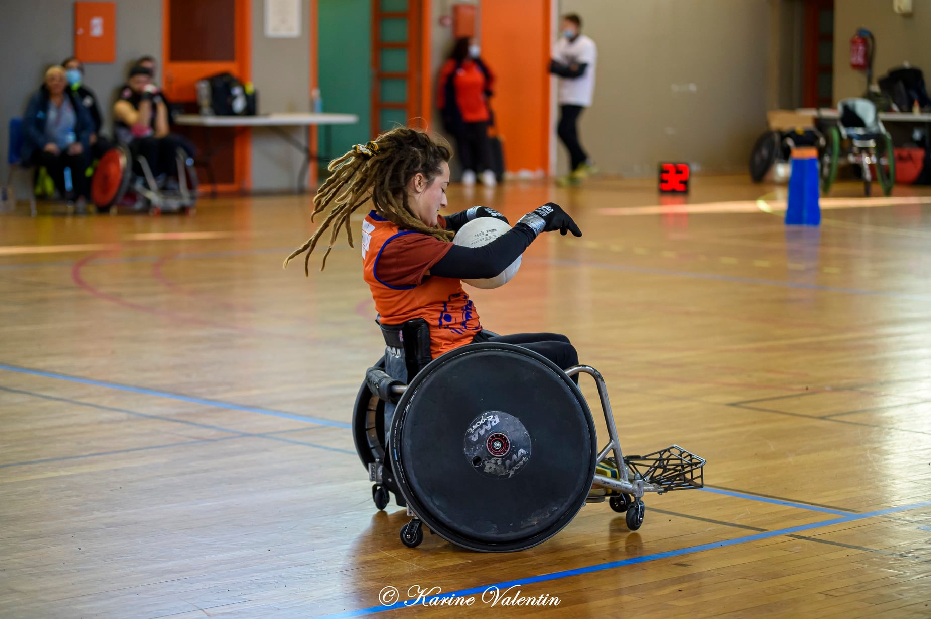  Montpellier Hérault Rugby -  - Wheelchair rugby -  (#QuadRugbyMontpeRFCTPM2021Nov) Photo by: Karine Valentin | Siuxy Sports 2021-11-20