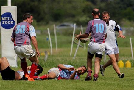 Cambalache XV vs XV de Repuesto - Primer Encuentro de Veteranos en Areco con Vaquillona c/Cuero 2014