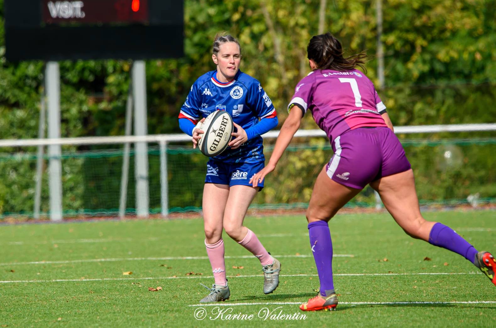  FC Grenoble Rugby - US Bressane Pays de l'Ain - Rugby - Grenoble Amazones vs Bourg en Bresse - F1 (#AmazonesVsUSBPA2021oct) Photo by: Karine Valentin | Siuxy Sports 2021-10-10