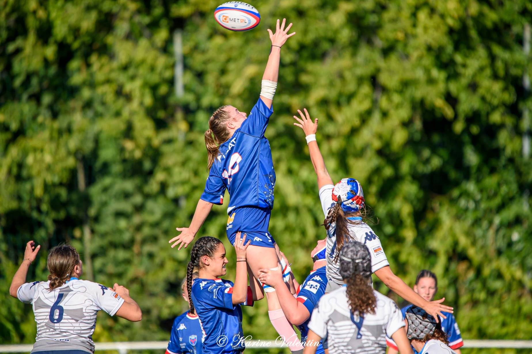  FC Grenoble Rugby - Montpellier Hérault Rugby - Rugby - FC Grenoble VS Montpellier U18 (#GrenobleVsMontpll2021octU18) Photo by: Karine Valentin | Siuxy Sports 2021-10-18