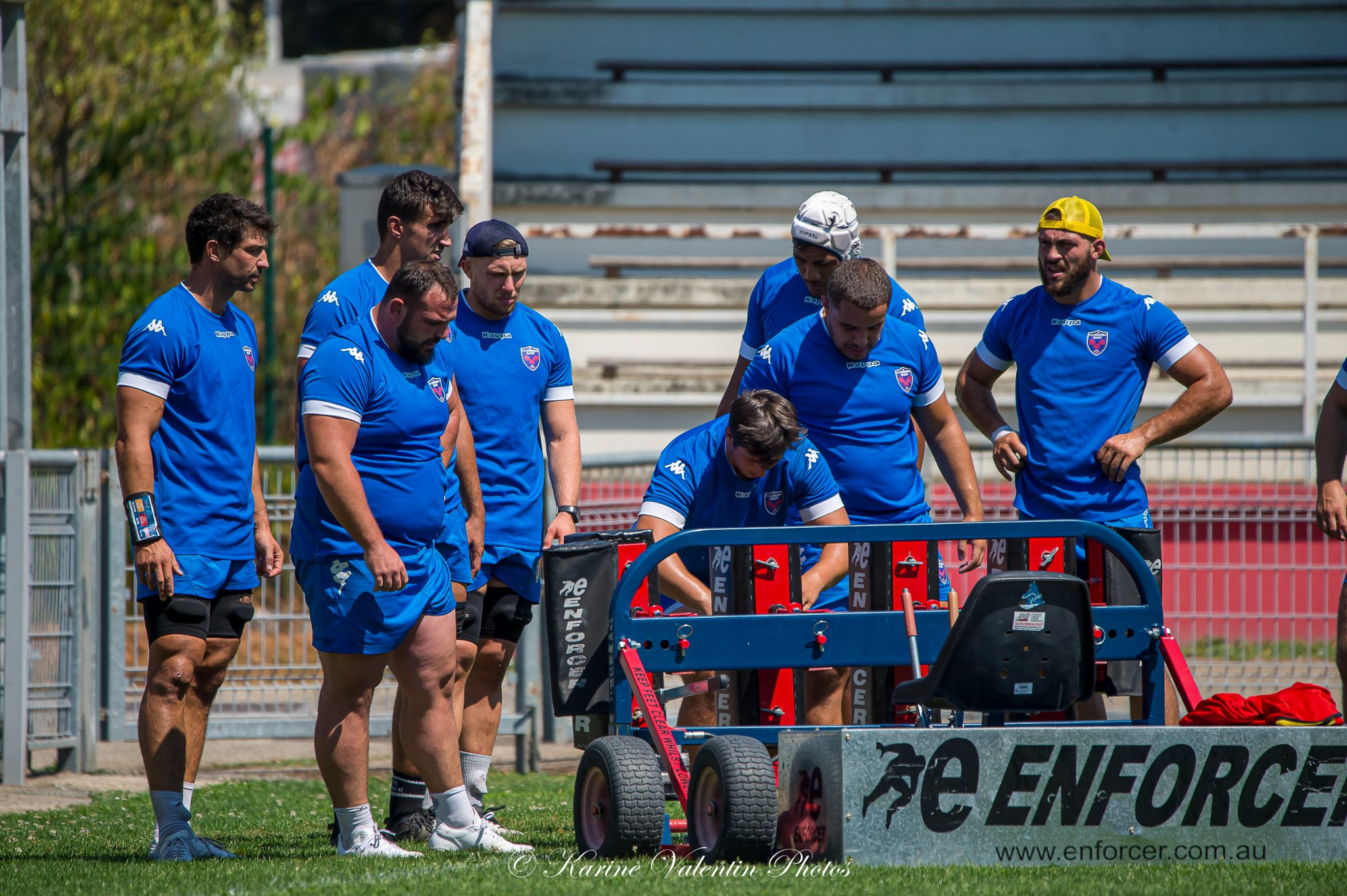  FC Grenoble Rugby -  - Rugby - ENTRAINEMENT FCG DU 9 AOUT 2022 (#FCG4entrainement2022) Photo by: Karine Valentin | Siuxy Sports 2022-08-09