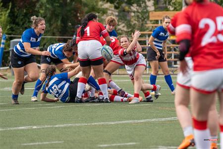 RSEQ Rugby Fem - U. de Montréal (70) vs (3) McGill - Reel A2 - 2ème mi-temps