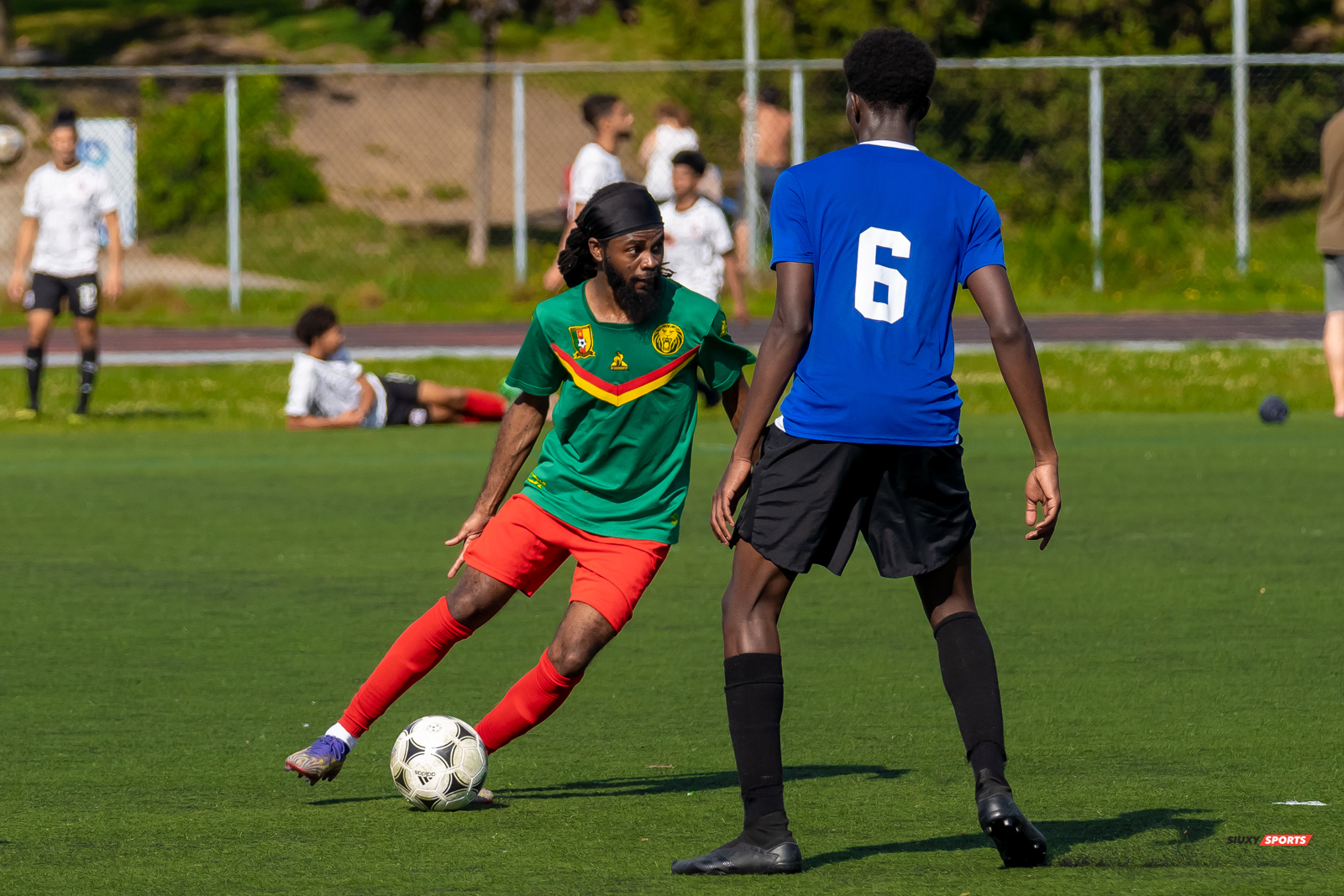  Lions du Cameroun - Top Boys FC - Soccer - Lions du Cameroun Vs Top Boys FC - LIGAF One (#LIGAFLionsVsTopBoys2022) Photo by: Dan Taylor-Morin | Siuxy Sports 2022-08-28
