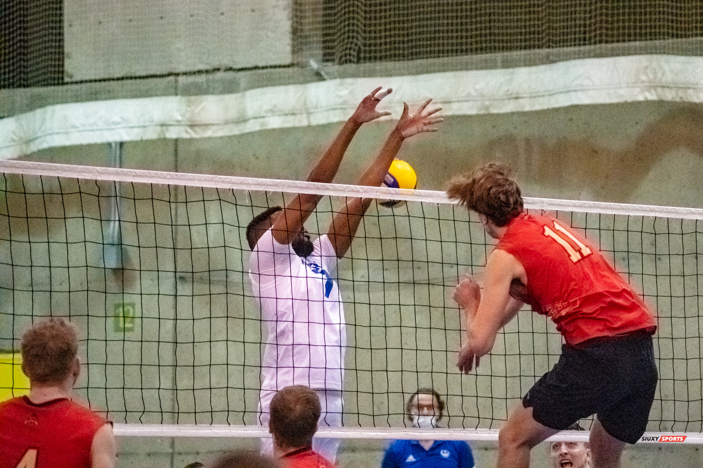 Philippe BORDENAVE -  Université de Montréal - Université Laval - Volleyball - Université de Montréal (3) vs Université Laval (2) (#CarabinsVsRgeOr2022VolleyM) Photo by:  | Siuxy Sports 2022-03-05