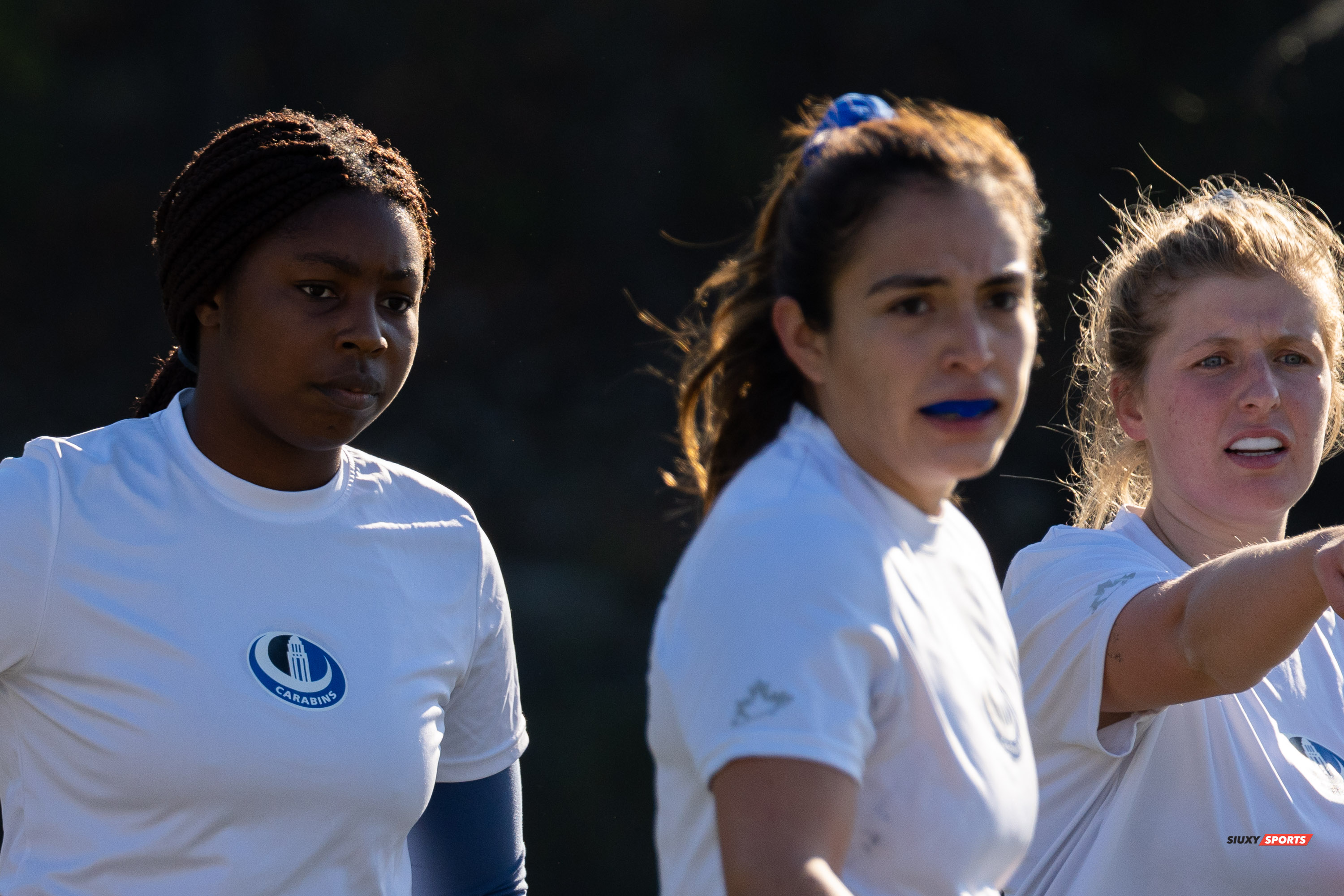 Alison JEFFREY - Gracia MAMPUYA -  Université de Montréal -  - Rugby -  (#3UdeMvsCarletonF) Photo by:  | Siuxy Sports 2021-11-07
