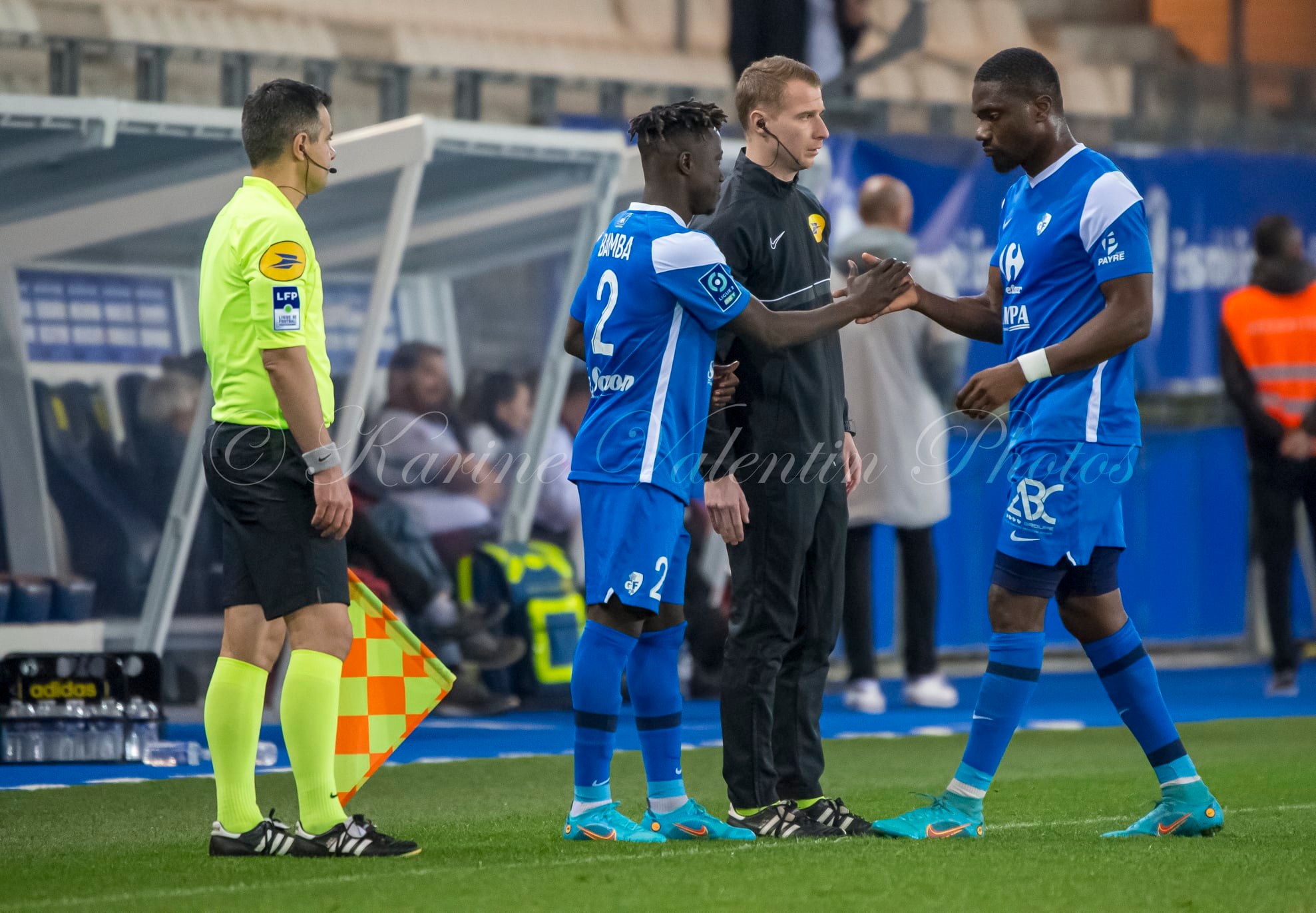  Grenoble Foot 38 - SC Bastia - Soccer - Grenoble Foot 38 (1) vs SC Bastia (1) (#GF38vsSCB2022) Photo by: Karine Valentin | Siuxy Sports 2022-03-19