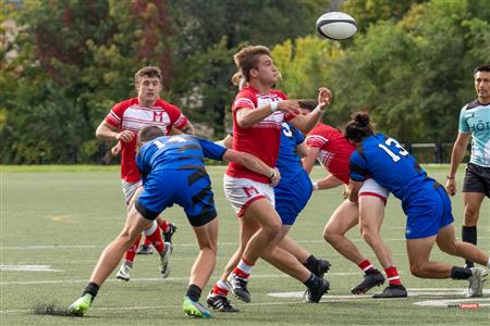 RSEQ Rugby Masc - U. de Montréal (10) vs (34) McGill - Reel A1 - 1er mi-temps