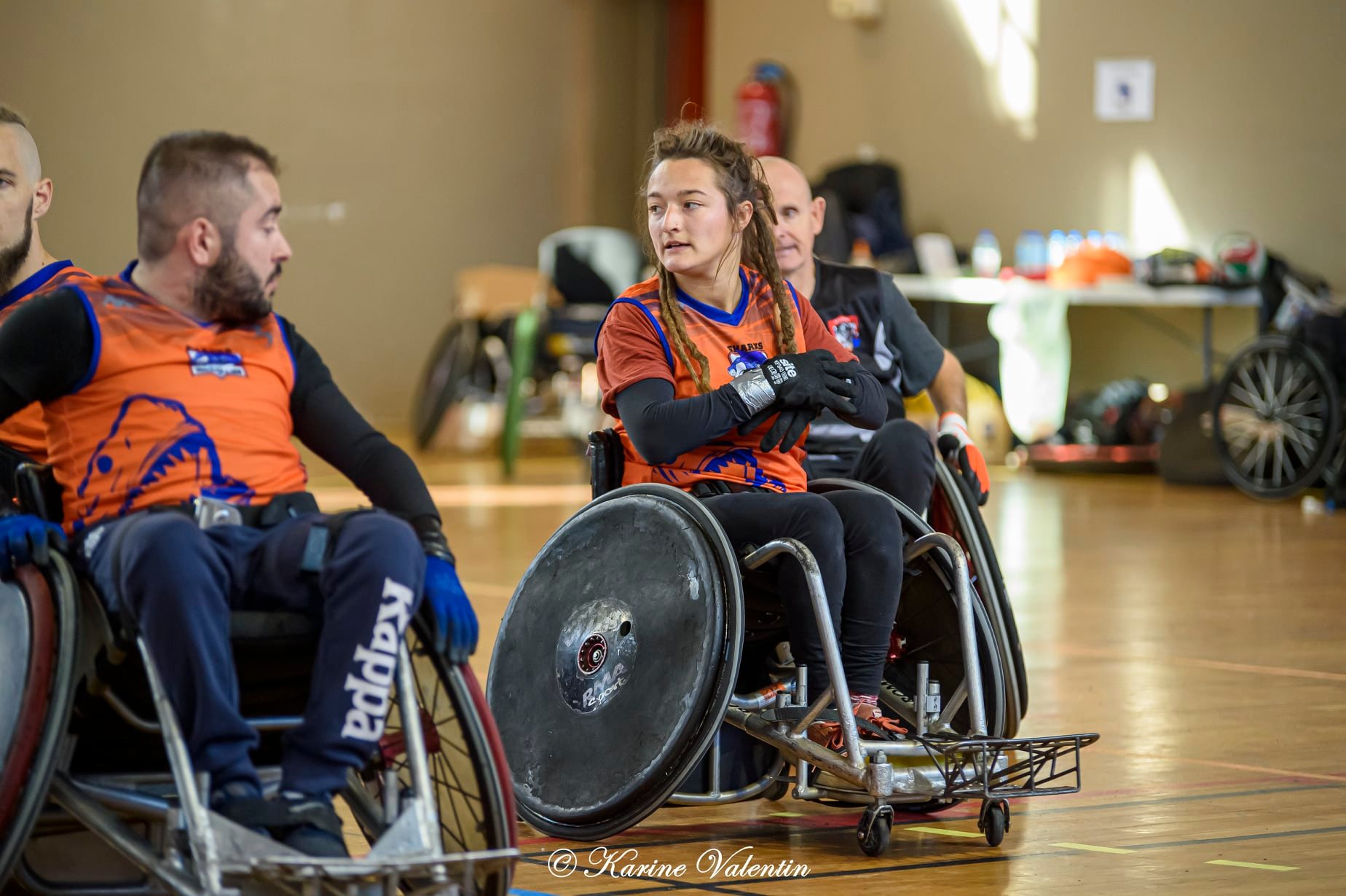  Montpellier Hérault Rugby - RFC Toulon Provence Méditerranée - Wheelchair rugby -  (#QuadRugbyMontpeRFCTPM2021Nov) Photo by: Karine Valentin | Siuxy Sports 2021-11-20