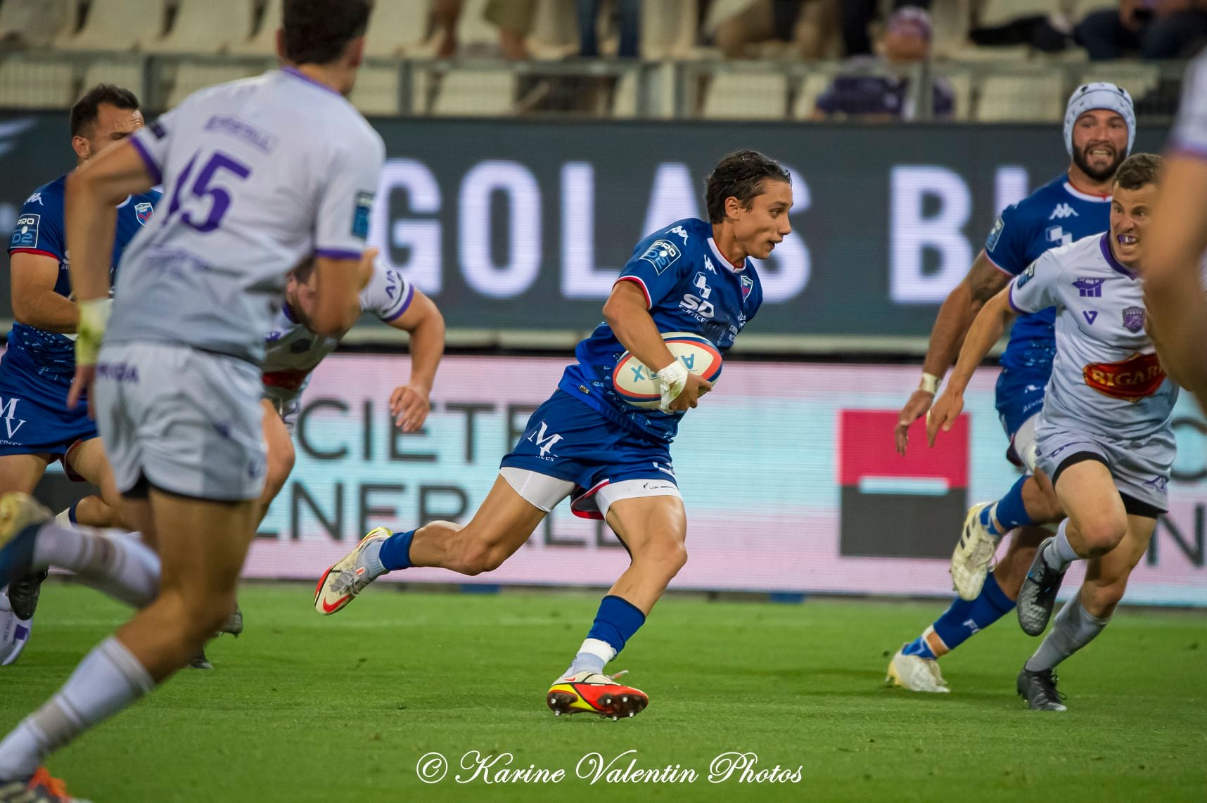  FC Grenoble Rugby - US Bressane Pays de l'Ain - Rugby - Grenoble (42) Vs (17) USBPA - 2022 (#FCGvsUSBPA2022) Photo by: Karine Valentin | Siuxy Sports 2022-05-12