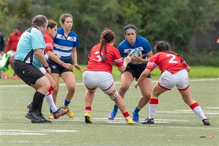 RSEQ Rugby Fem - U. de Montréal (70) vs (3) McGill - Reel A2 - 2ème mi-temps