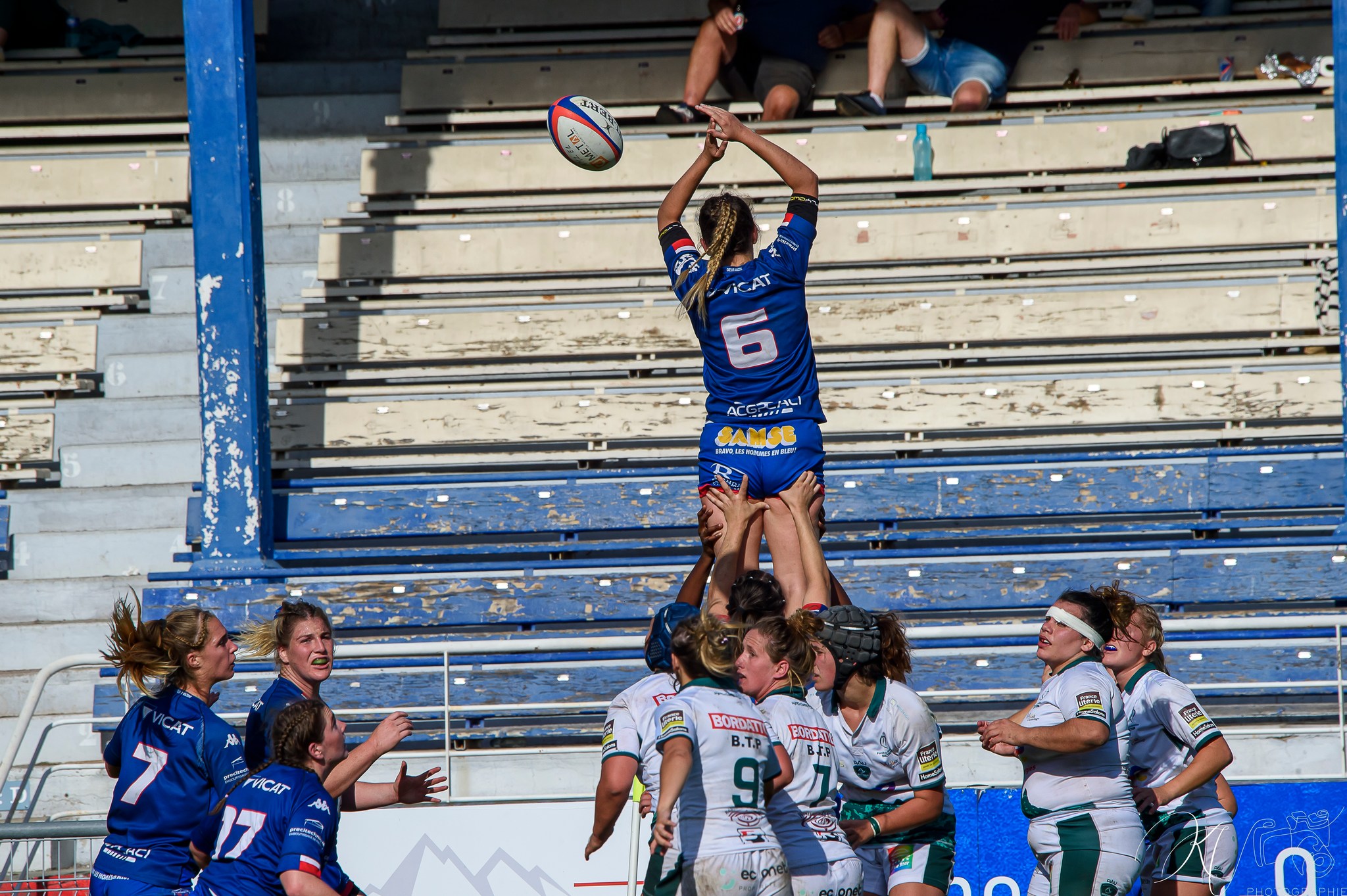  FC Grenoble Rugby - Section Paloise - Rugby - Grenoble Amazones (51) vs (12) Lons Section Paloise (#AmazonesVsLONS2022) Photo by: Karine Valentin | Siuxy Sports 2022-10-16