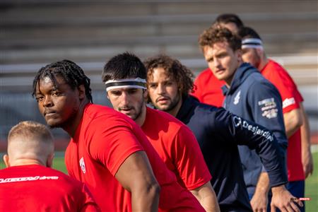 Daniel Tshipata - Rugby - RSEQ - Rugby Masc - McGill U. vs ETS - Reel B - PreMatch - Université McGill - Université ETS