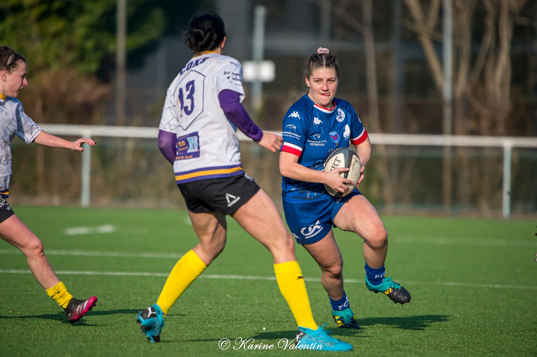  FC Grenoble Rugby - Grenoble Université Club Rugby - Rugby - Grenoble Amazones vs Les Coccinelles du Grenoble Université Club - F1 (#FCGsGUCR2022janF1COXS) Photo by: Karine Valentin | Siuxy Sports 2022-01-30