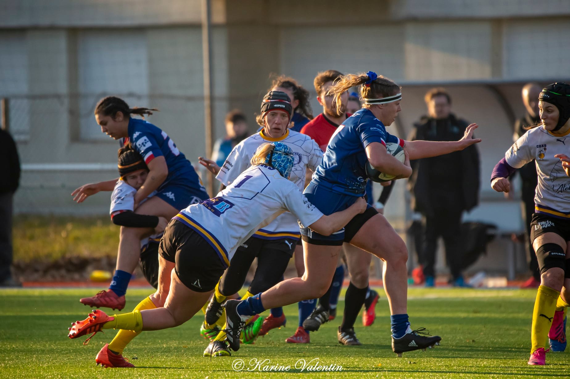  FC Grenoble Rugby - Grenoble Université Club Rugby - Rugby - Grenoble Amazones vs Les Coccinelles du Grenoble Université Club - F1 (#FCGsGUCR2022janF1COXS) Photo by: Karine Valentin | Siuxy Sports 2022-01-30