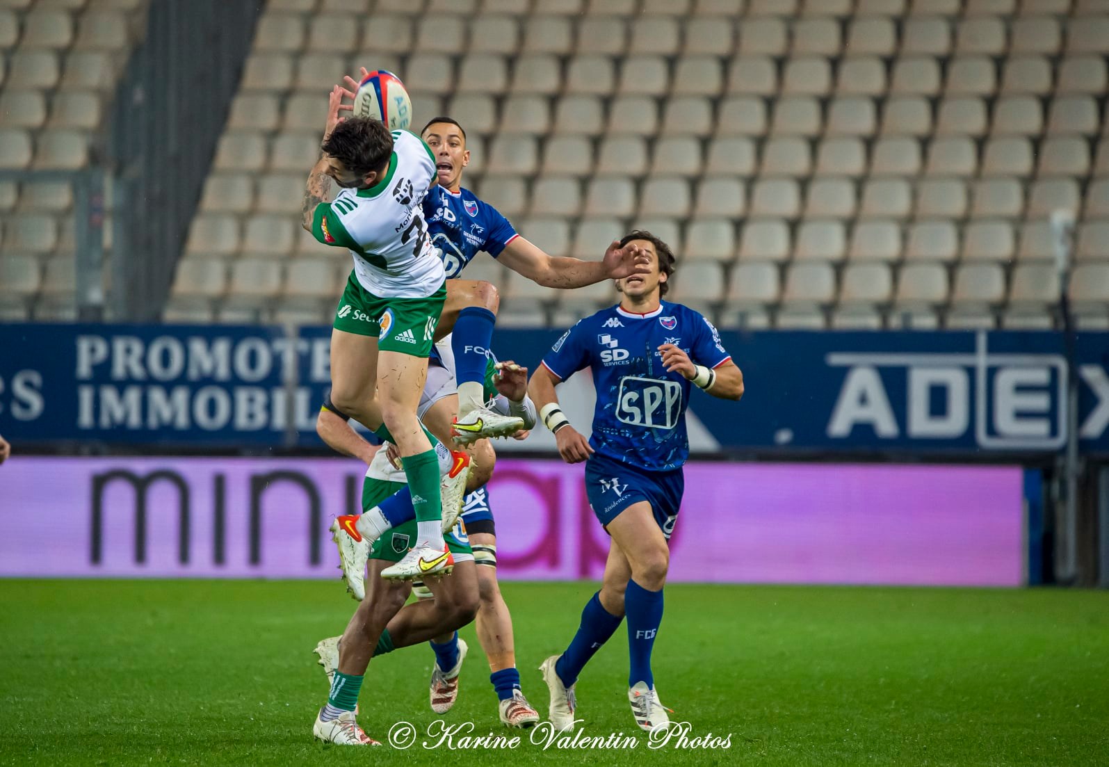  FC Grenoble Rugby - US Montauban - Rugby - FC Grenoble (22) vs (21) US Montauban - 2022  (#FCGvsUSM2022avr) Photo by: Karine Valentin | Siuxy Sports 2022-04-08