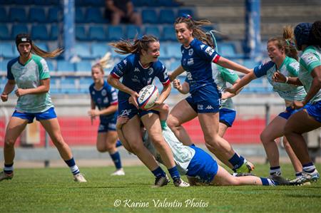 FCG Amazones (24) vs (19) LMRCV - 1/4 de finale Fed 1 