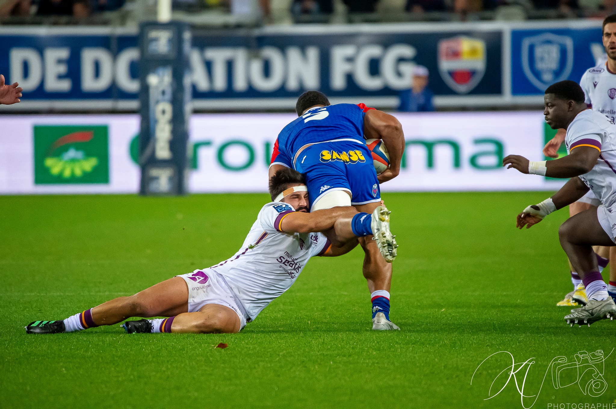  FC Grenoble Rugby - Soyaux Angoulême - Rugby - FC Grenoble (24) VS (18) Soyaux Angoulême (2022) (#FCGvsSA2022R11) Photo by: Karine Valentin | Siuxy Sports 2022-11-18