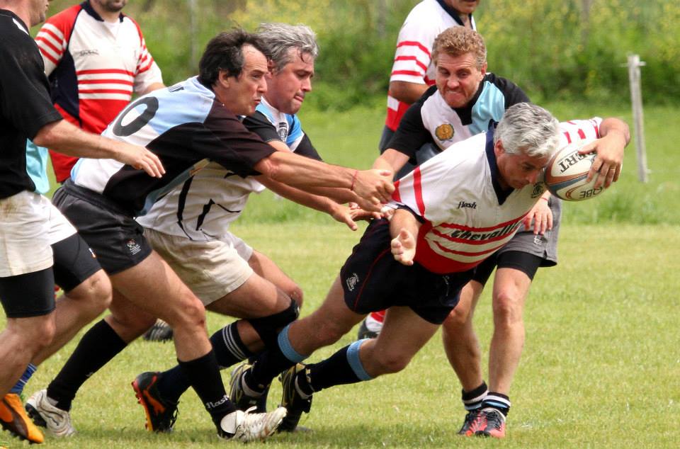 Mario AVALOS -  Areco Rugby Club - Centro Naval - RugbyV - Areco vs RON XV (Centro Naval) - Primer Encuentro de Veteranos en Areco con Vaquillona c/ Cuero 2014 (#ArecoVsRONXV2014) Photo by: Luis Robredo | Siuxy Sports 2014-10-18