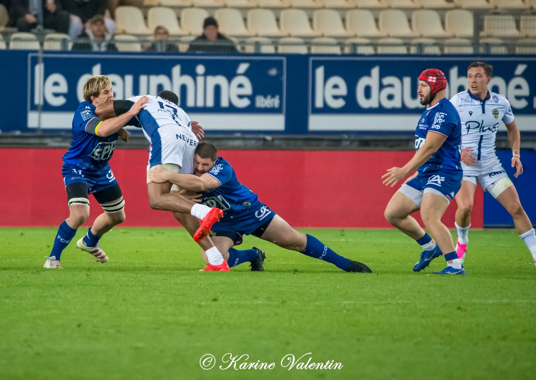  FC Grenoble Rugby - USON Nevers - Rugby - FC Grenoble Rugby (34) vs USON Nevers (10) - 2022 (#FCGvsUSON2022) Photo by: Karine Valentin | Siuxy Sports 2022-03-04