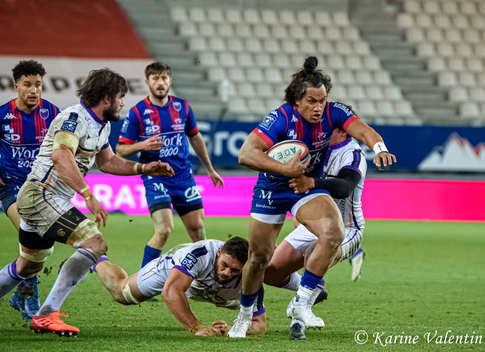  FC Grenoble Rugby - Soyaux Angoulême - Rugby - FC Grenoble VS Soyaux Angoulême (#GrenobleAngouleme2021jan) Photo by: Karine Valentin | Siuxy Sports 2021-01-15
