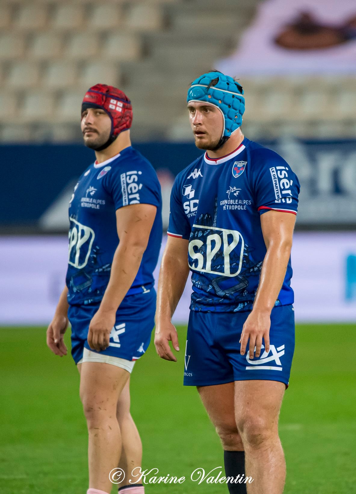 Luka GOGINAVA - Lilian ROSSI -  FC Grenoble Rugby -  - Rugby - FC Grenoble Rugby vs. AS Béziers Hérault (#FCGvsASBHoct2021) Photo by: Karine Valentin | Siuxy Sports 2021-10-15