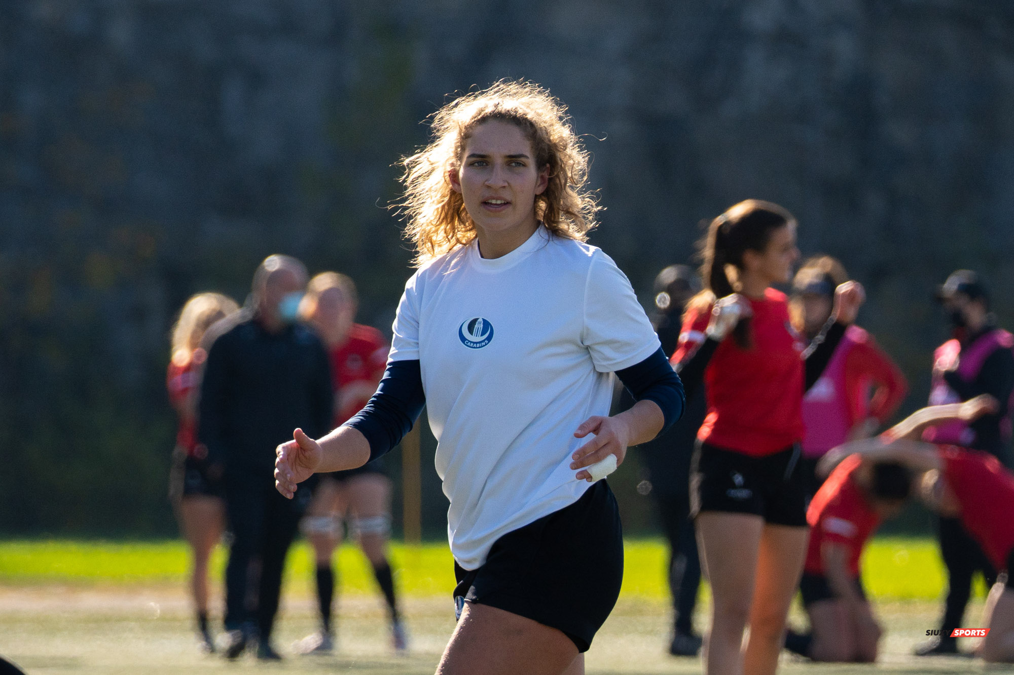 Karine LANDRY -  Université de Montréal -  - Rugby -  (#3UdeMvsCarletonF) Photo by:  | Siuxy Sports 2021-11-07
