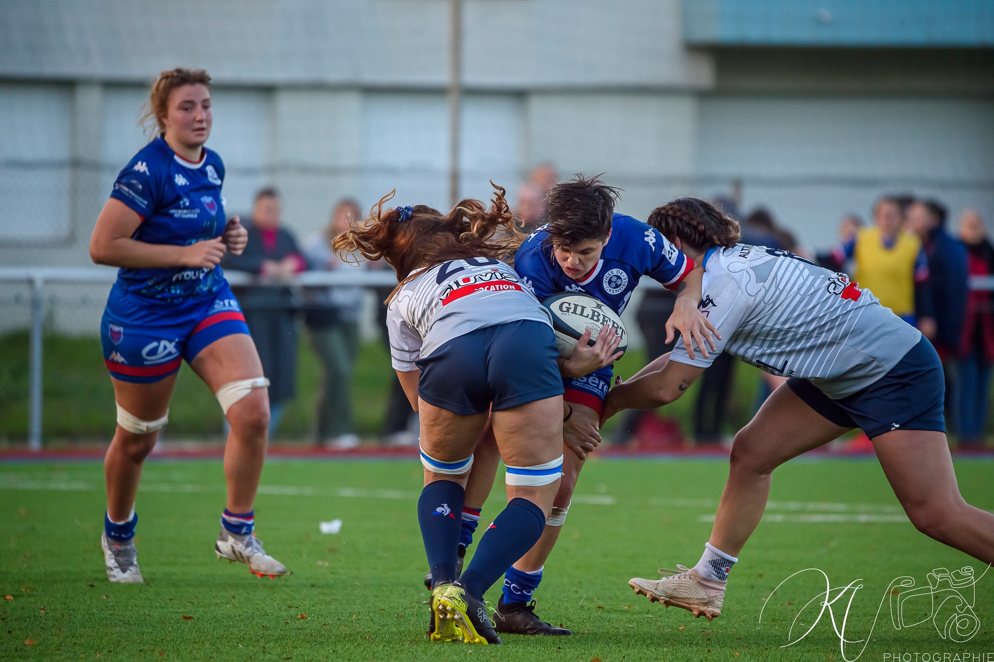  FC Grenoble Rugby - Montpellier Hérault Rugby - Rugby - Reserve FCG Amazones (33) vs (7) Montpellier HR (#FCGMHR2022) Photo by: Karine Valentin | Siuxy Sports 2022-11-13