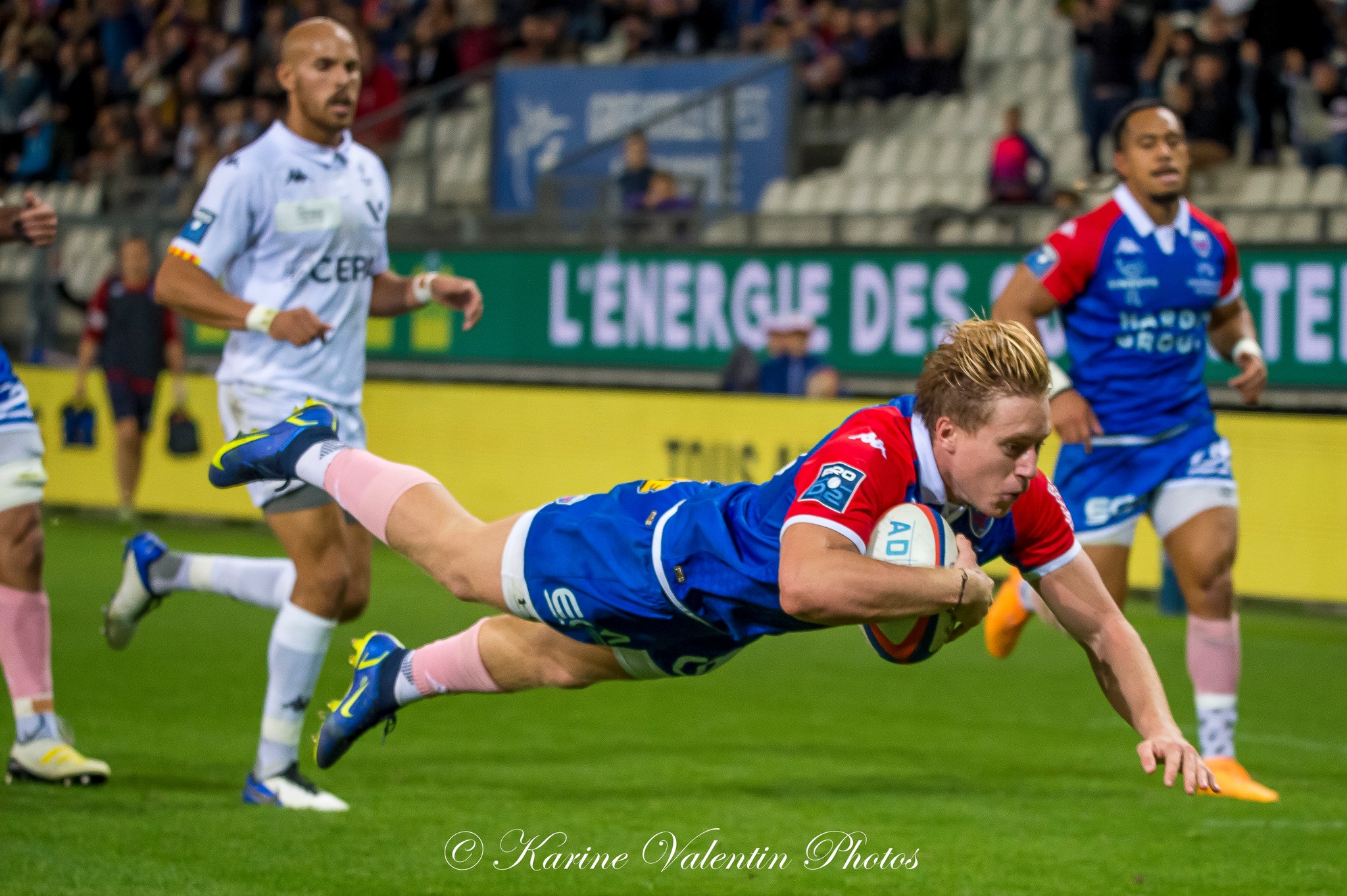 Wilfried HULLEU - Atu MANU -  FC Grenoble Rugby - Provence - Rugby - FC Grenoble VS Provence Rugby (#FCGRvsPRov2022A) Photo by: Karine Valentin | Siuxy Sports 2022-10-14