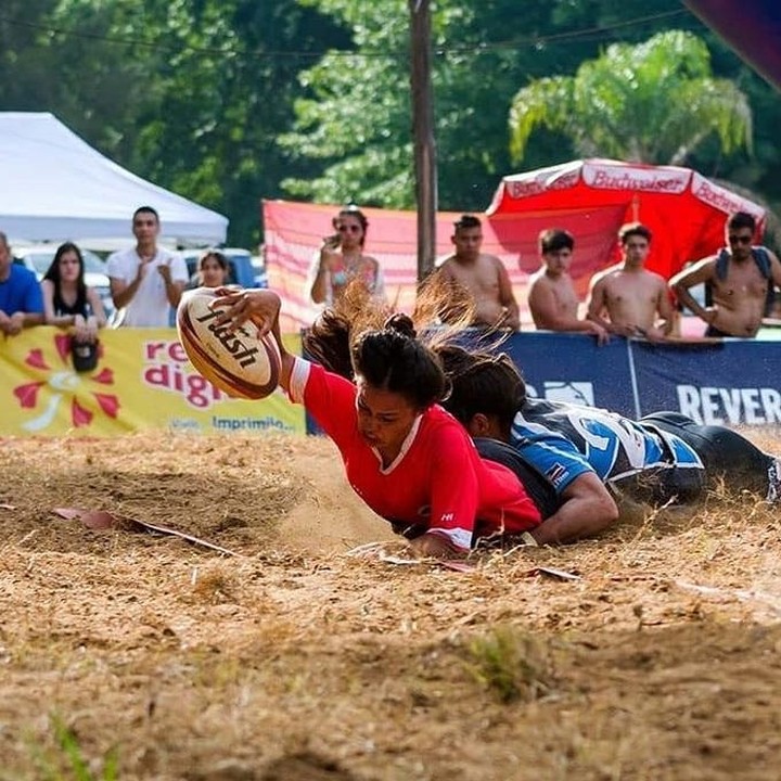 Magdalena PERALTA -  Club Atlético Salto Grande -  - Rugby - Try de Magui () Photo by:  | Siuxy Sports 2021-08-23