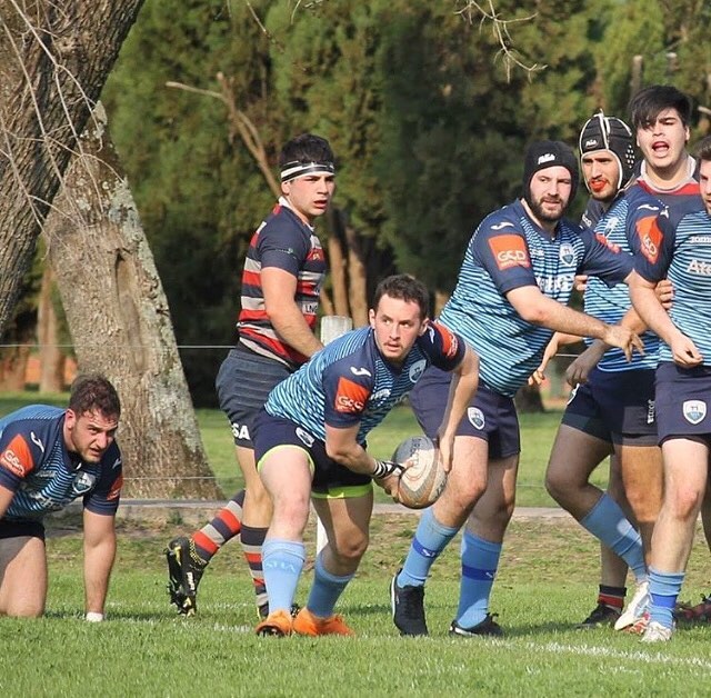  Club Beromama - Sociedad Hebraica Argentina - Rugby - Tremenda foto del partido Beromama con Hebraica () Photo by:  | Siuxy Sports 2018-09-09