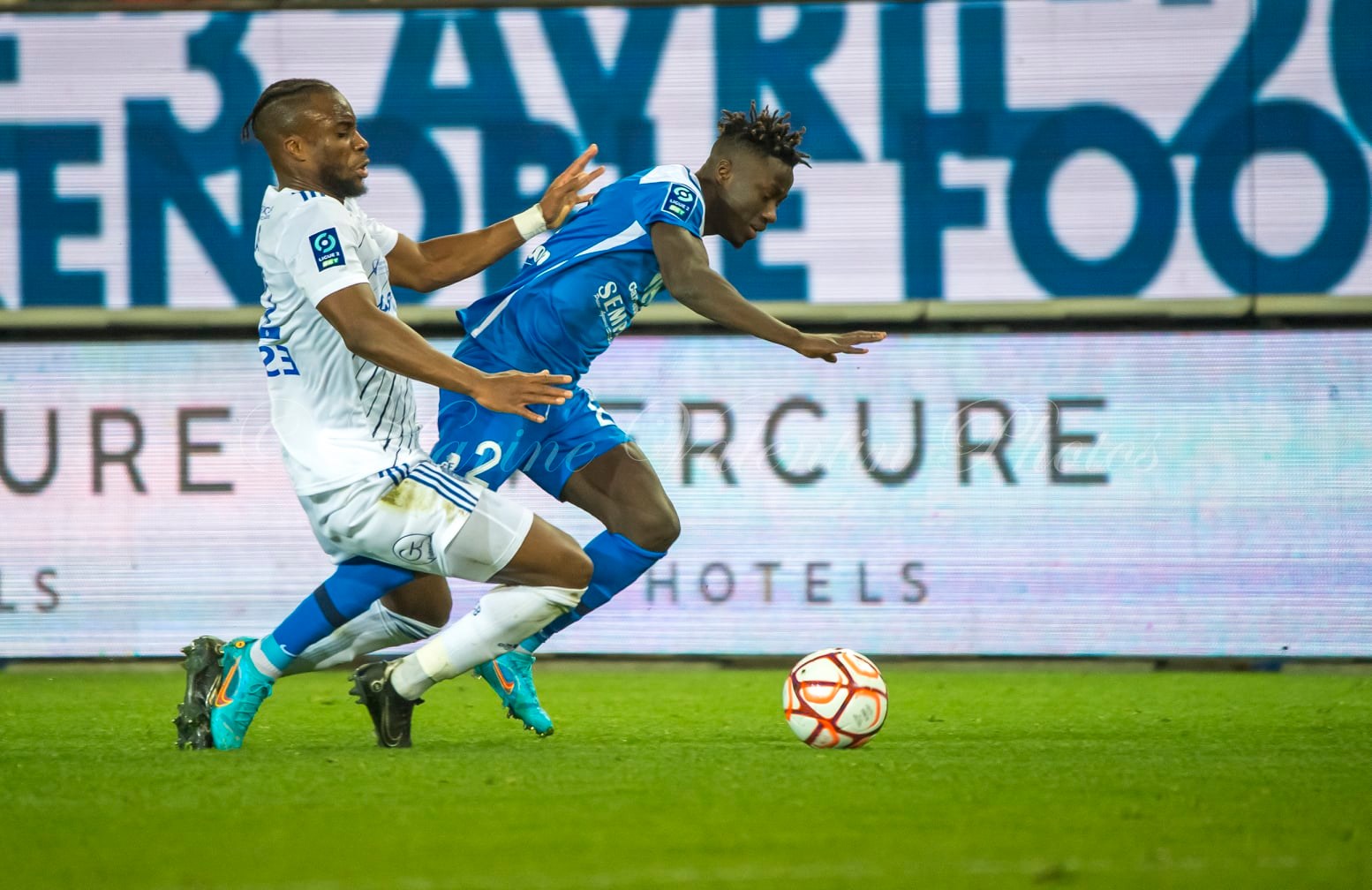  Grenoble Foot 38 - SC Bastia - Soccer - Grenoble Foot 38 (1) vs SC Bastia (1) (#GF38vsSCB2022) Photo by: Karine Valentin | Siuxy Sports 2022-03-19