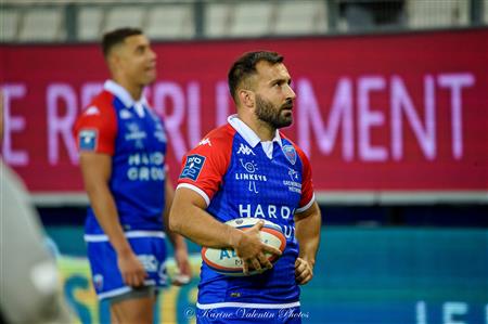 Eric Escande - Rugby - FC Grenoble (20) vs (6) Rouen - FC Grenoble Rugby - Rouen Normandie Rugby