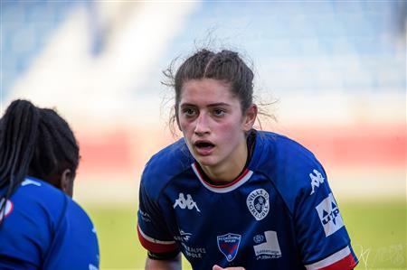 Estelle Carpentier - Rugby - Grenoble Amazones (51) vs (12) Lons Section Paloise - FC Grenoble Rugby - Section Paloise