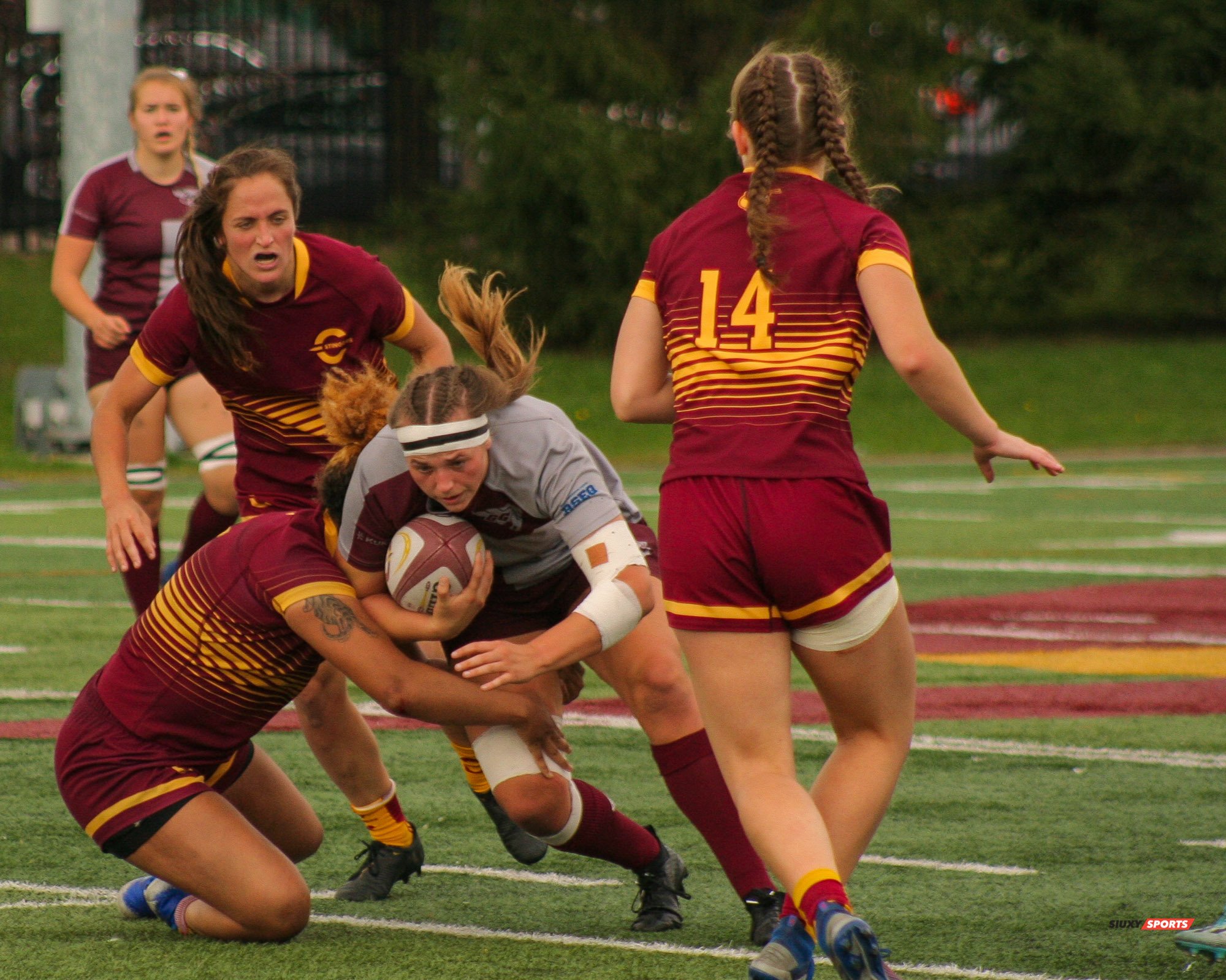  Université Concordia - Université Ottawa - Rugby -  (#ConcordiaVsOttawa2021w) Photo by:  | Siuxy Sports 2021-10-17