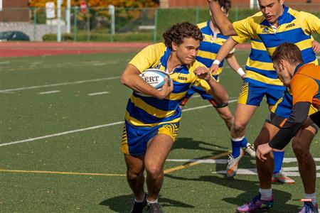 RSEQ - Rugby Masc - André Laurendeau (14) vs (33) John Abbott College - Reel A
