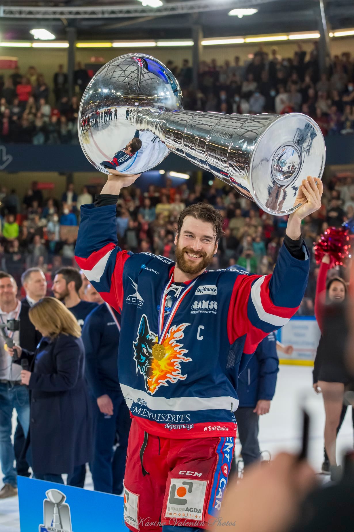  Grenoble -  - Ice hockey - GRENOBLE BDL - Finale 2022 -  Célébration (#CELEBRATIONsBDLVSDUCS2022) Photo by: Karine Valentin | Siuxy Sports 2022-04-13